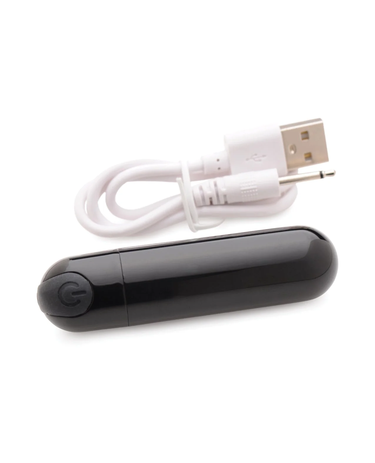 Bang! 10X Rechargeable Vibrating Metallic Bullet - Image 5