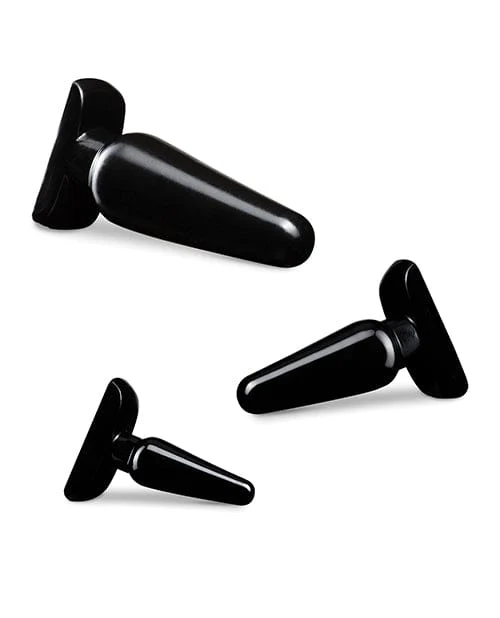 Blush Anal Adventures Basic Plug Kit - Black - Image 3
