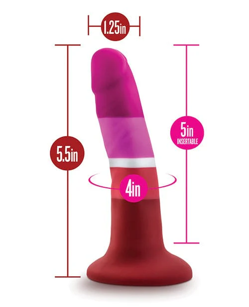 Blush Avant P3 Lesbian Pride Silicone Dong - Beauty - Image 3
