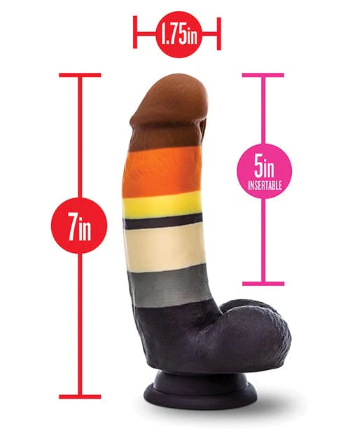 Blush Avant P9 Bear Pride Dildo - Multi Color - Image 3