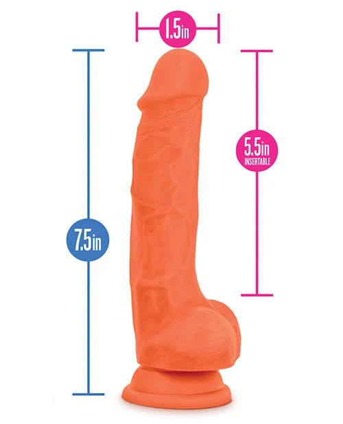 Blush Neo Elite Silicone Dual Density Cock with Balls - Image 3