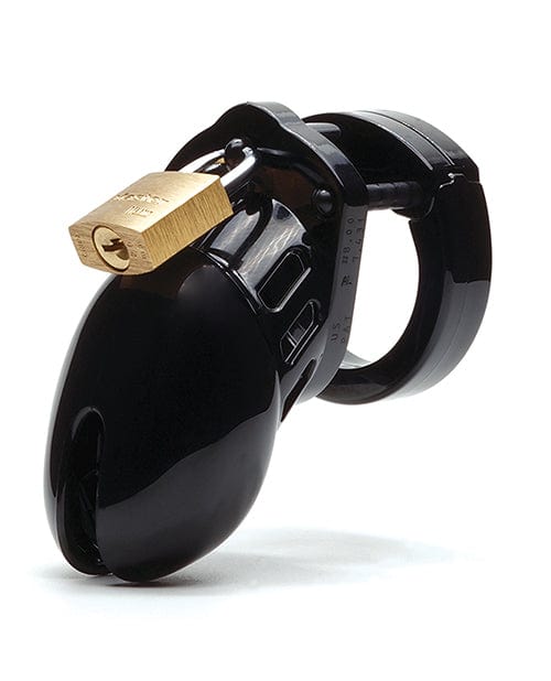 CB-6000s 2 1-2" Cock Cage & Lock Set - Black