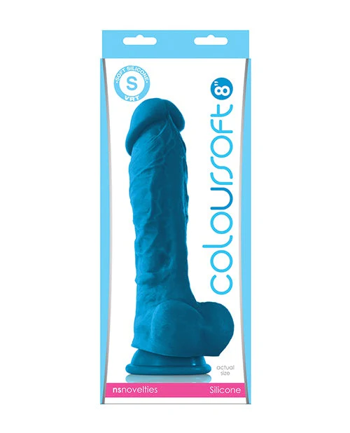 ColourSoft 8" Soft Dildo - Image 4