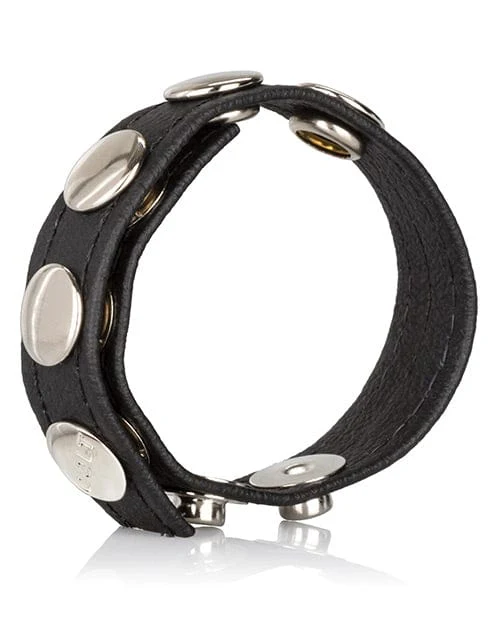 Colt Leather C-B Strap 5 Snap Fastener - Black - Image 4