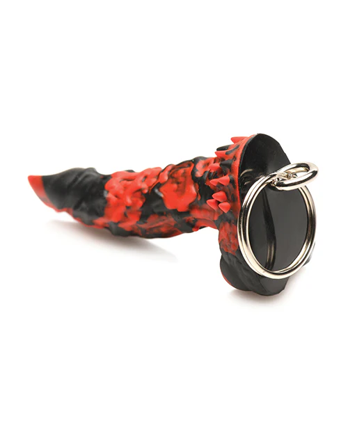 Creature Cocks Fire Demon Keychain - Red/Black - Image 4