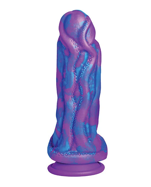 Creature Cocks Octophallus Silicone Dildo - Purple/Blue - Image 3