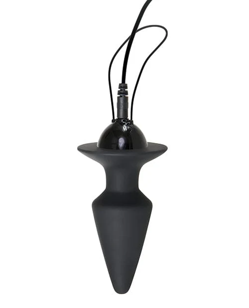 Evolved Plug & Play Remote Anal Plug - Black - Image 3