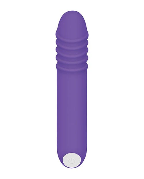 Evolved The G-rave Light Up Vibrator - Purple - Image 5