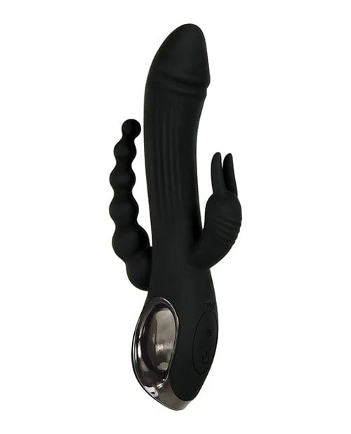 Evolved Trifecta Triple Stim Rechargeable - Black - Image 4