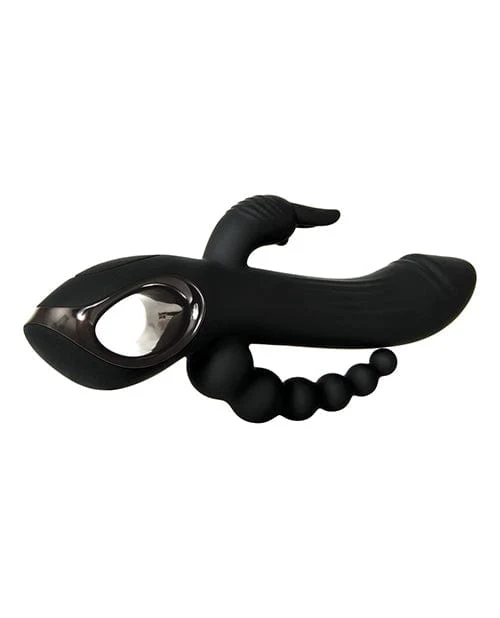 Evolved Trifecta Triple Stim Rechargeable - Black - Image 5