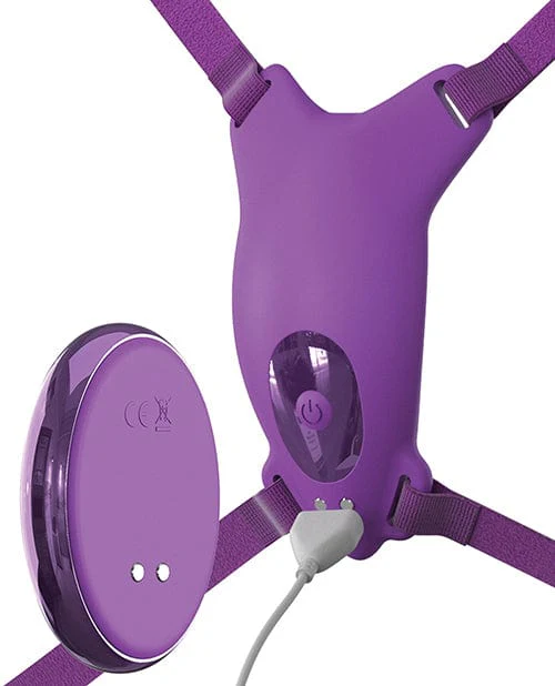 Fantasy For Her Ultimate Butterfly Strap On - Purple - Image 2