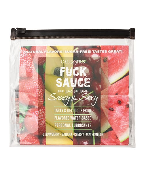 Fuck Sauce Flavored Water Based Personal Lubricant Variety 4 Pack - 2 Oz. Each - Image 2