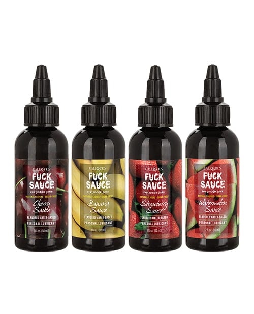 Fuck Sauce Flavored Water Based Personal Lubricant Variety 4 Pack - 2 Oz. Each - Image 3