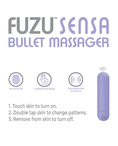 Fuzu Skin Activated Rechargeable Bullet Massager - Image 5
