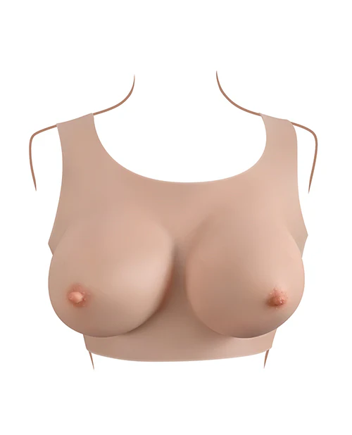 Gender X Realistic Undergarment Plate D-Cup - Light - Image 5