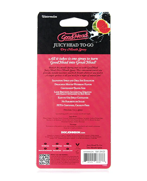 GoodHead Juicy Head Dry Mouth Spray To Go - .30 Oz - Image 37