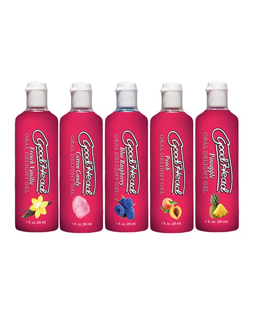Goodhead Oral Delight Gel - 1 Oz Asst. Flavors Pack Of 5 - Image 2