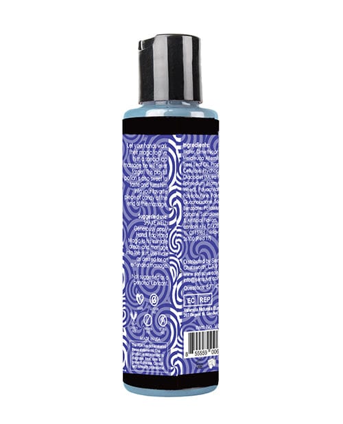 Handipop Hand Job Massage Gel - 4.2 Oz. Bottle Blueberry Muffin - Image 2