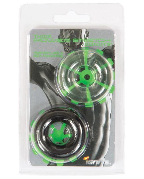 Ignite Thick Power Stretch Donut Cock Ring - Image 4