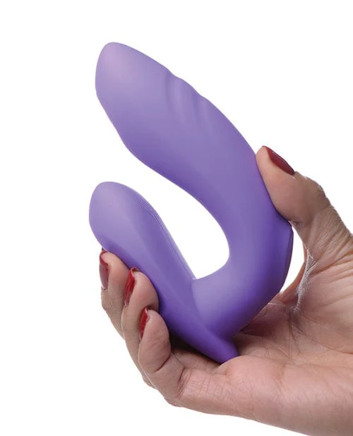 Inmi 10x G-tap Tapping Silicone G Spot Vibrator - Purple - Image 2