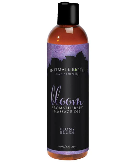 Intimate Earth Bloom Massage Oil - 120 mL Peony Blush