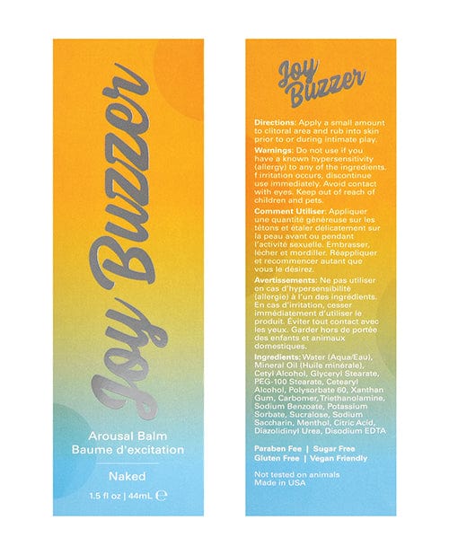 Jelique Joy Buzzer Naked - 1.5 Oz. - Image 2
