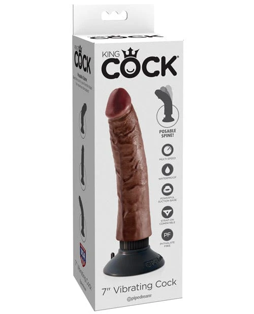 King Cock 7" Vibrating Cock - Image 6