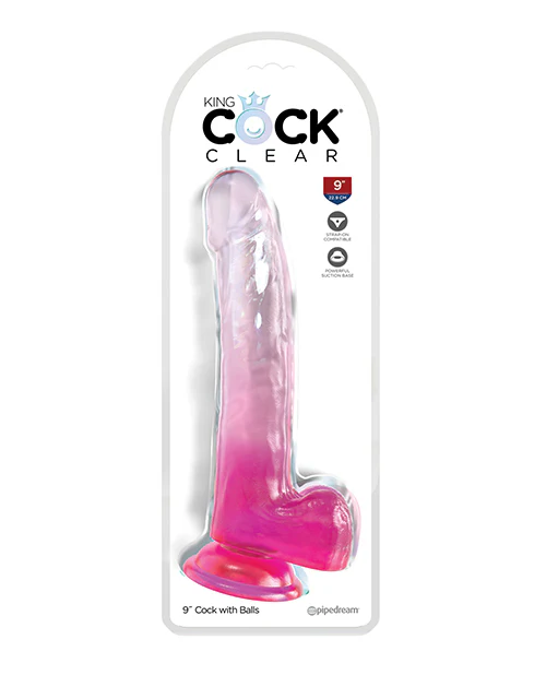 King Cock Clear Cock with balls - Image 25