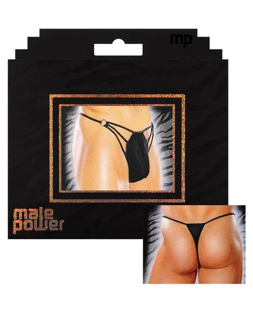 Male Power G-string with Front Ring - Image 2