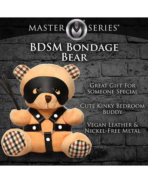 Master Series BDSM Teddy Bear Plush - Image 2