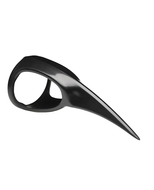 Master Series Talons Sensation Play Rings - 10 pc Set, Black - Image 4