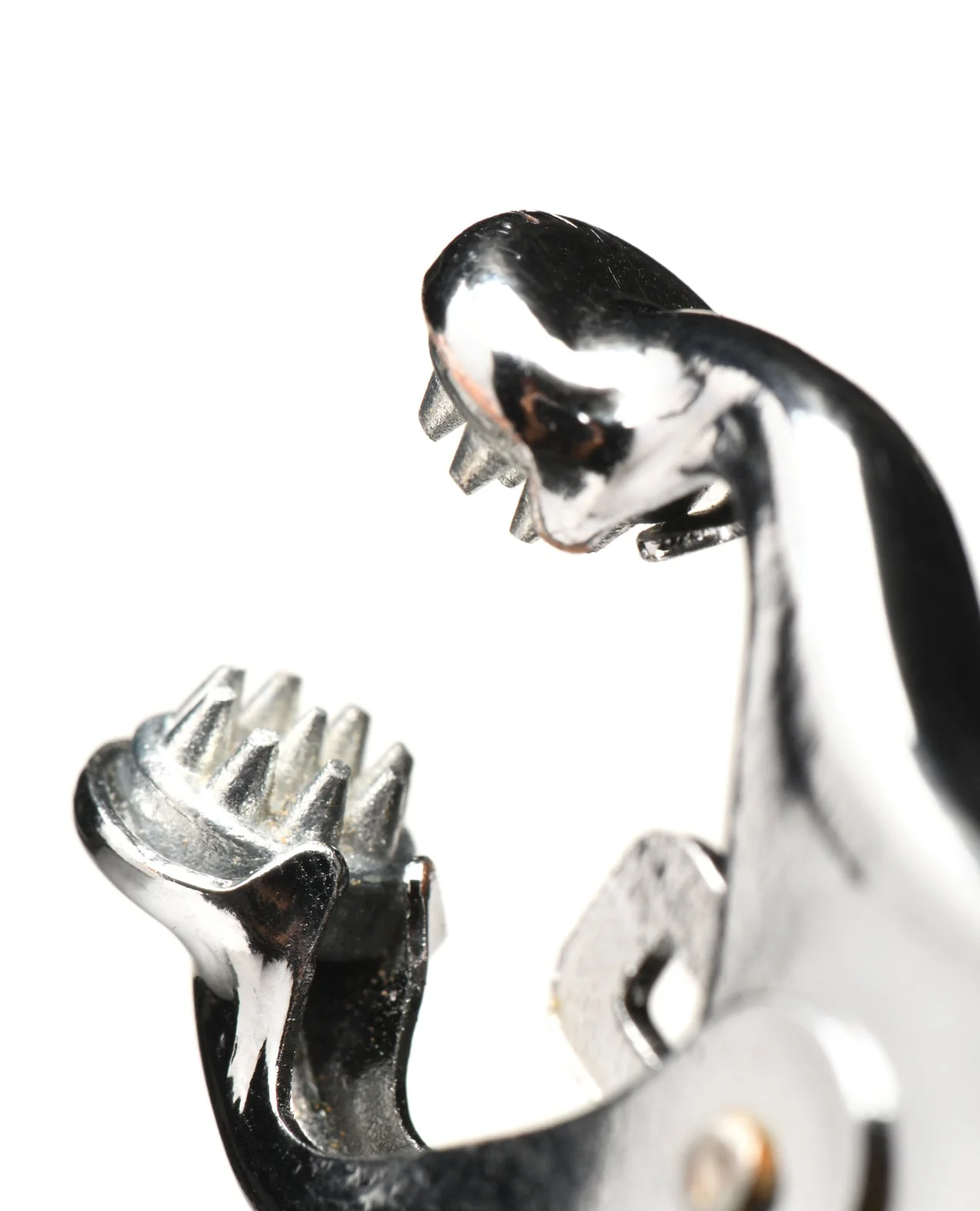 Master Series Tyrant Spiked Clover Nipple Clamps - Silver - Image 3