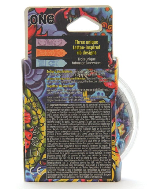 One Tattoo Touch Condoms - Image 2