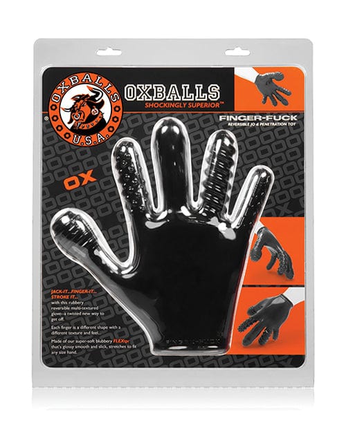 Oxballs Finger Fuck Glove - Black - Image 3