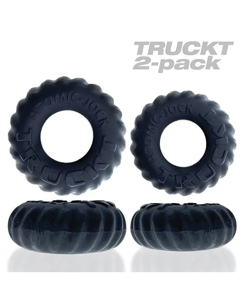 Oxballs Truckt Cock & Ball Ring Special Edition - Night Pack Of 2 - Image 3