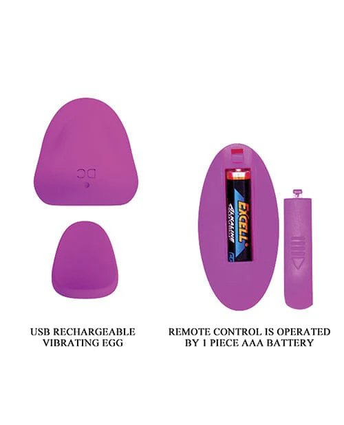 Pretty Love Romance Lisa Magnetic Panty Vibe - Fuchsia - Image 4