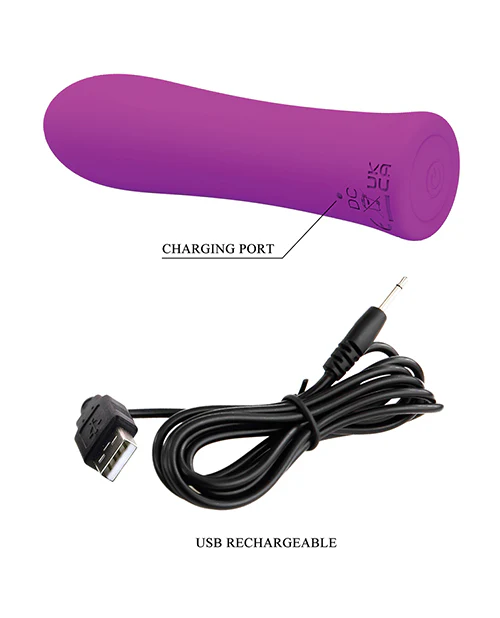 Pretty Love Super Power Alfreda Bullet - Fuchsia - Image 5