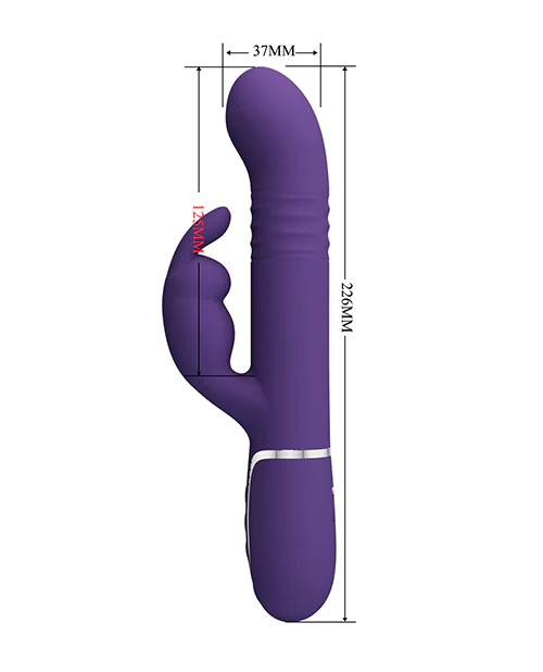 Pretty Love Twinkled Tenderness Coale Thrusting Rabbit - Purple - Image 2