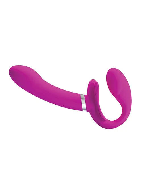 Pretty Love Valerie Strapless Strap On - Fuchsia - Image 4