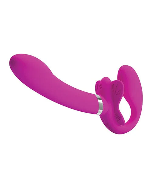 Pretty Love Valerie Strapless Strap On - Fuchsia - Image 5