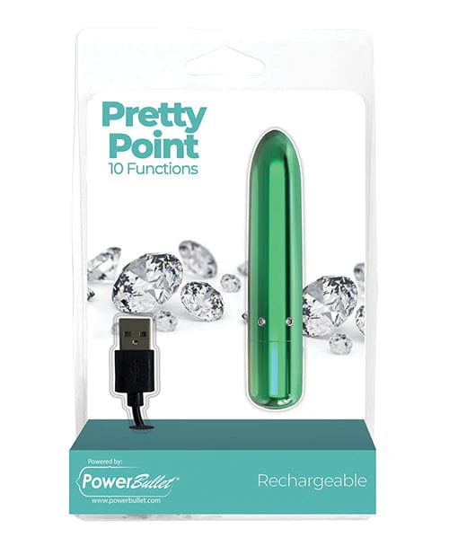 Pretty Point Rechargeable Bullet - 10 Functions - Image 6