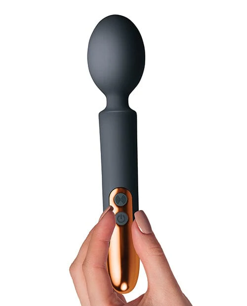 Rocks Off Oriel Rechargeable Wand - Black - Image 4
