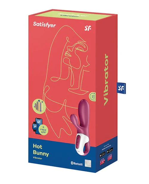 Satisfyer Hot Bunny - Berry - Image 2
