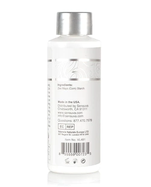 Sensuva Think Clean Thoughts Toy Powder - 2 Oz. Bottle - Image 2