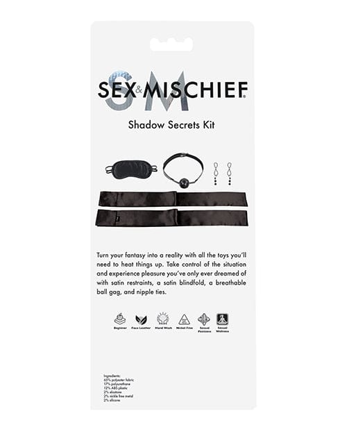 Sex & Mischief Shadow Secrets Kit - Black - Image 4