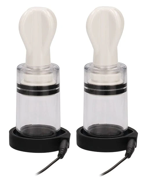 Shots Electroshock Nipple Suckers - Clear - Image 3