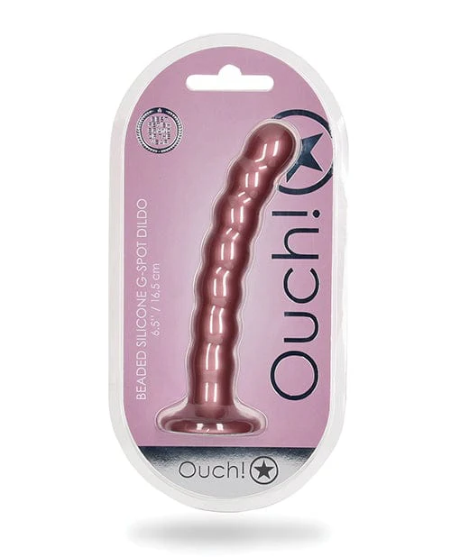 Shots Ouch 6.5 Inch Beaded G-spot Dildo - Image 6