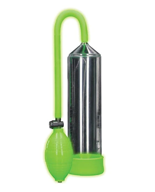 Shots Ouch Classic Penis Pump - Glow In The Dark - Image 4