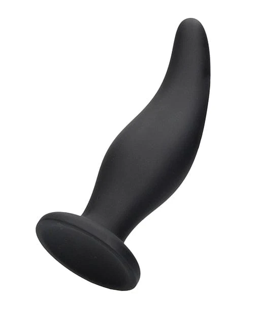 Shots Ouch Curve Butt Plug - Black - Image 5