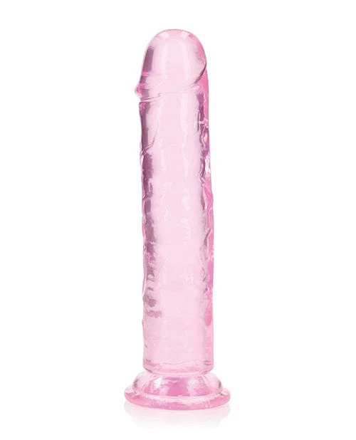 Shots Realrock Crystal Clear Straight Dildo with suction Cup - Image 2